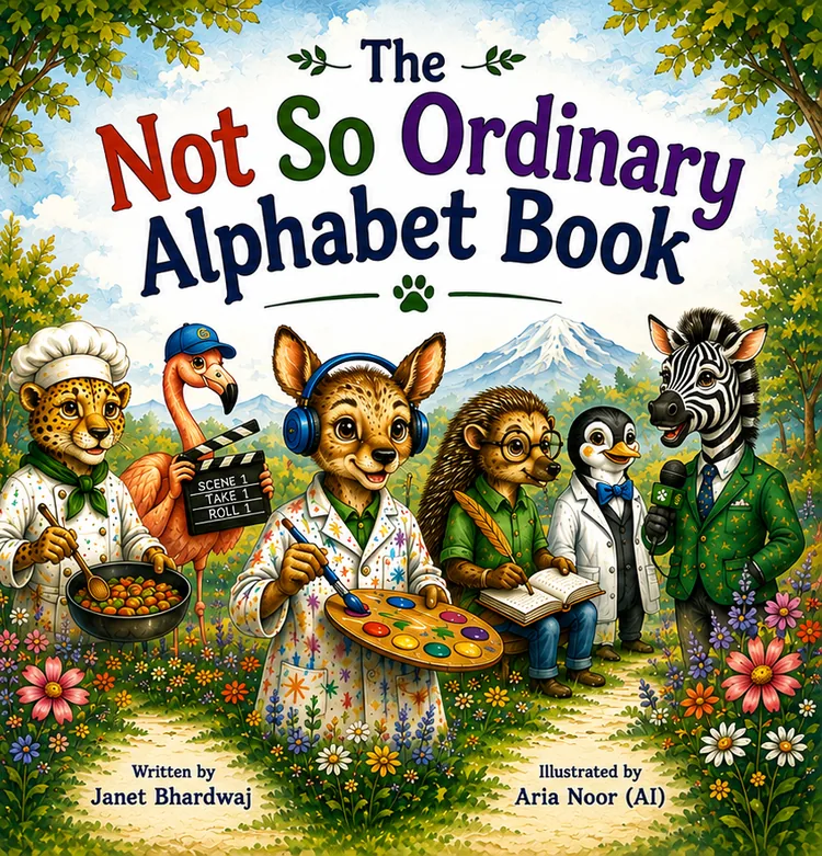 The Not So Ordinary Alphabet Book cover
