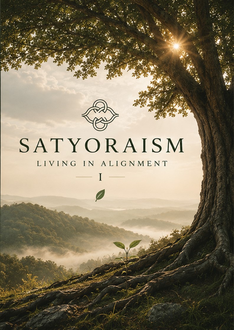 Satyoraism Living in Alignment Second Edition book cover